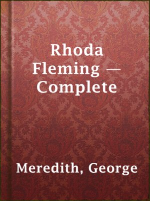 cover image of Rhoda Fleming — Complete